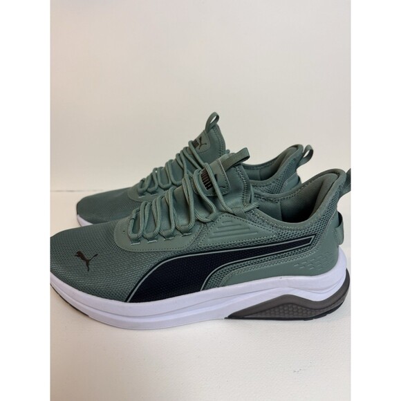 PUMA Men\'s Amplifier Shoes Size 12 Green Sneakers Running Active Lightweight main image 5